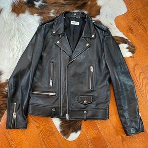 ✨Host Pick✨ Saint Laurent Moto Leather Jacket